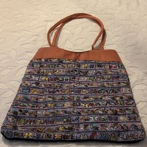 Multicolor Embroidered Women's Bag